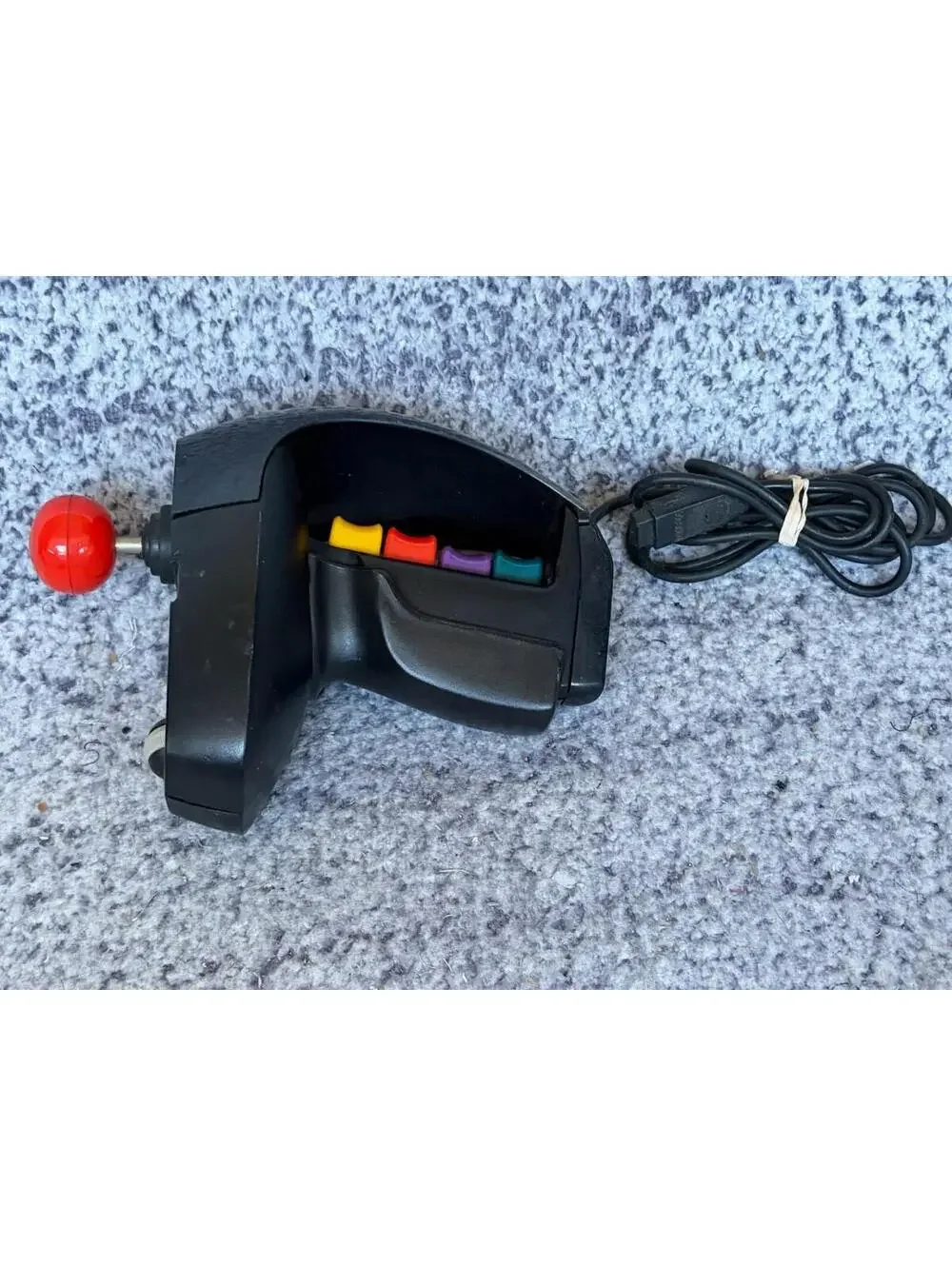 ColecoVision Super Action Controllers Lot of 2 Front Line Overlay Untested